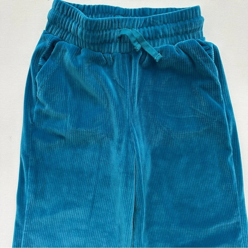 90 Degree By Reflex Turquoise Velour Set Size XS